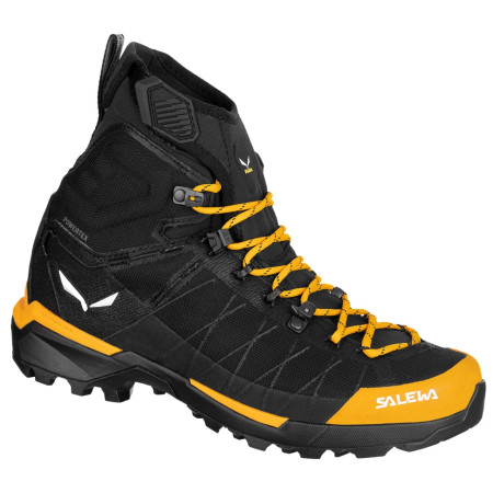 Scarpe da uomo Salewa Ortles Light Mid Ptx M nero/giallo 1407 - Gold/Black