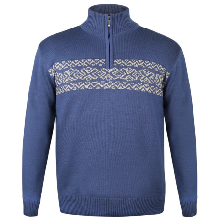 Maglione da uomo Kama 4069 azzurro light blue