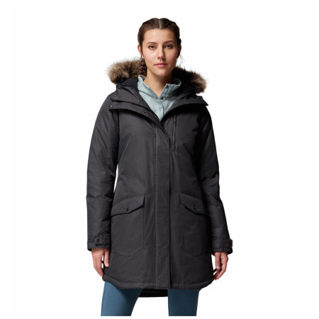 Giacca invernale da donna Columbia Suttle Mountain™ Long Insulated Jacket nero Black