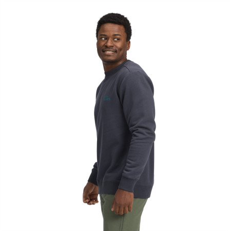 Felpa da uomo Black Diamond M Mini Stacked Crewneck