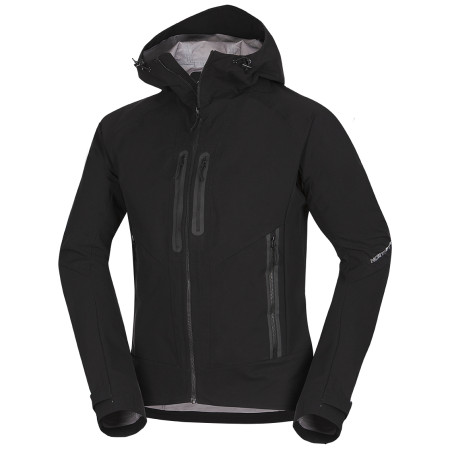 Giacca softshell da uomo Northfinder Roston nero BlackBlack