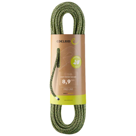 Corda Edelrid Swift Protect Eco Dry 8,9mm verde 022 night-green