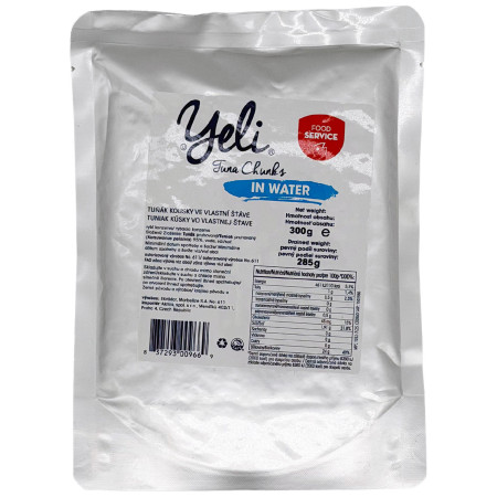 Cibo da viaggio Yeli Tonno a pezzi al naturale (300 g)