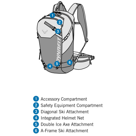 Zaino da uomo Dynafit Ridge 26 Backpack