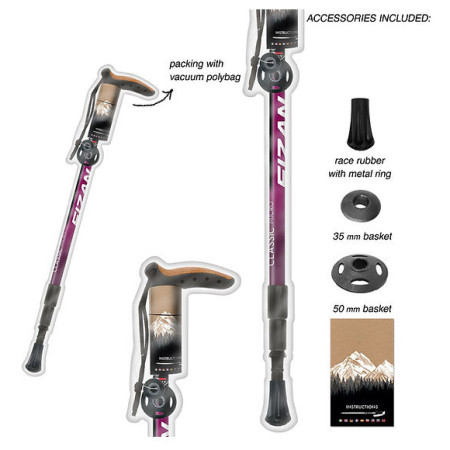 Bastoncino da trekking Fizan Classic Micro