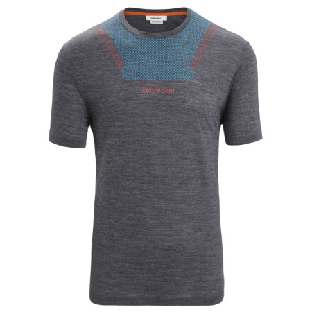 Maglietta funzionale da uomo Icebreaker Sphere II SS Tee Hitt blu scuro Midnight Navy Heather