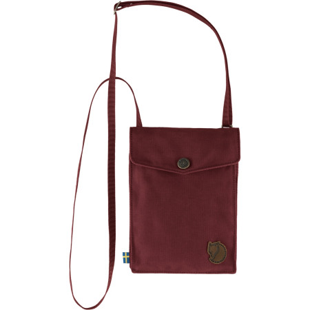 Borsa a spalla Fjällräven Pocket rosso scuro Bordeaux Red