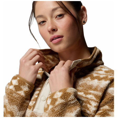 Felpa da donna Columbia Helvetia™ II Printed Cropped Half Snap