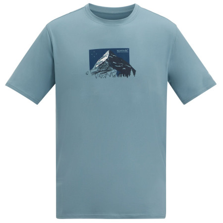 Maglietta da uomo Regatta Fingal Stretch azzurro Dusky Blue