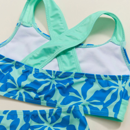 Costume da bagno per bambini Regatta Dakaria Bikini III SnBluIcGrnFl