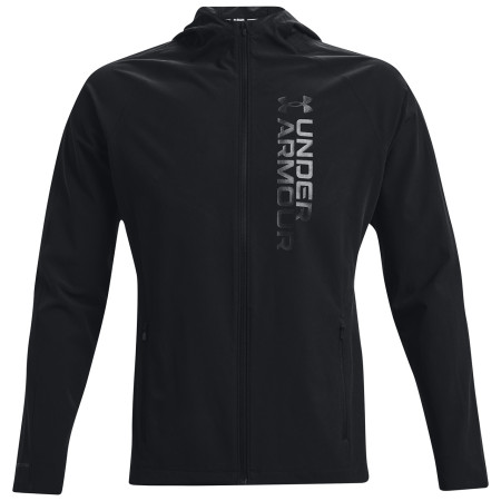 Giacca da uomo Under Armour OutRun the STORM Jacket nero Black / Black / Reflective