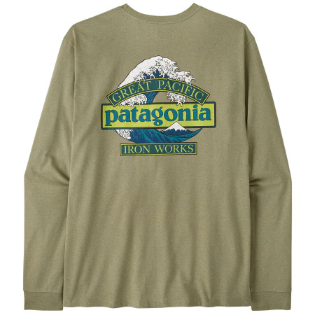 Maglietta da uomo Patagonia Long-Sleeved Great Waves Responsibili-Tee