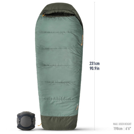 Sacco a pelo Sea to Summit Boab -1C Long