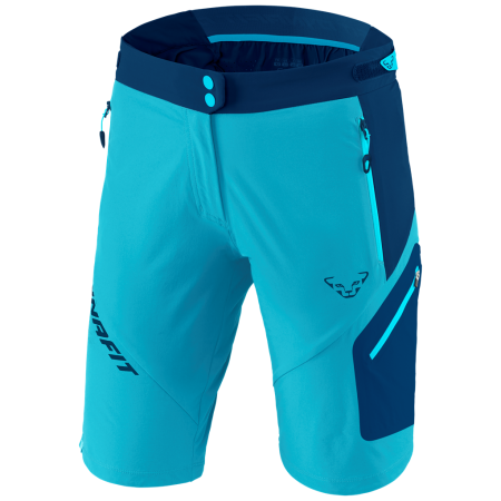 Pantaloncini da donna Dynafit Transalper 3 Dst W Shorts blu silvretta