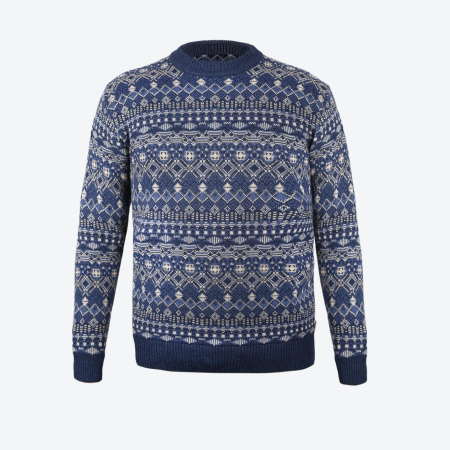 Maglione da uomo Kama 4073 blu scuro navy