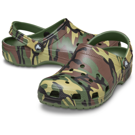 Pantofole Crocs Classic Camouflage Clog
