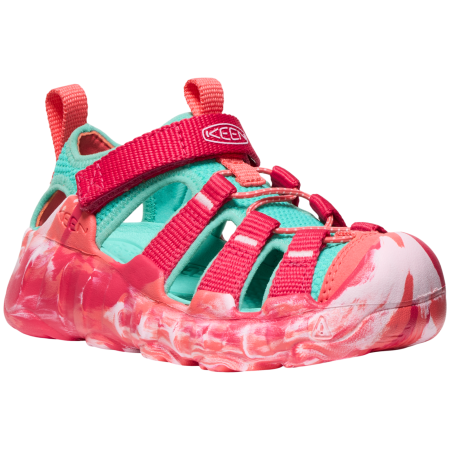 Sandali da bambino Keen Hyperport H2 Ch rosa/verde raspberry/pool blue