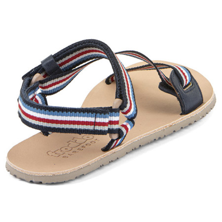Sandali da bambino Froddo Barefoot flexy straps Blue/Red