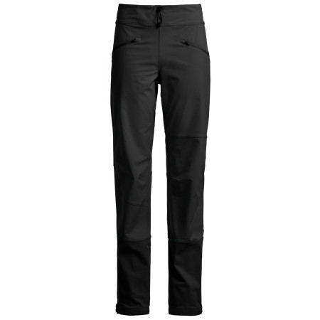 Pantaloni da donna Ortovox Venet Softshell Pants nero Black Raven