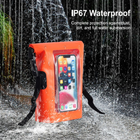 Custodia impermeabile Swissten WATERPROOF ORANŽOVÉ (2L)