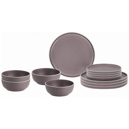 Set di stoviglie Brunner Midday Dolomit rose