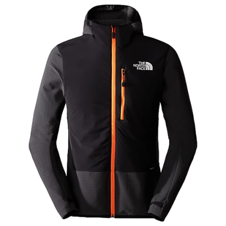Felpa da uomo The North Face M Dawn Turn Hybrid Ventrix Midlayer nero ASPHALTGREY/TNFB/SHCKOR