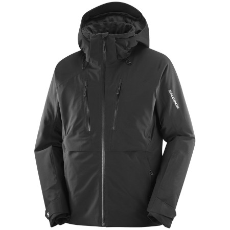 Giacca da uomo Salomon Brilliant 2.0 Jacket M nero DEEP BLACK