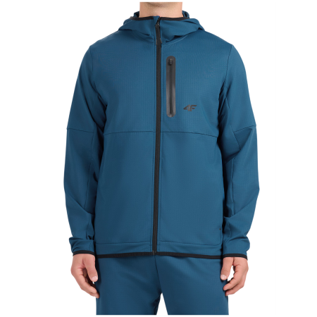 Felpa funzionale da uomo 4F Sweatshirt M2732 blu scuro Teal