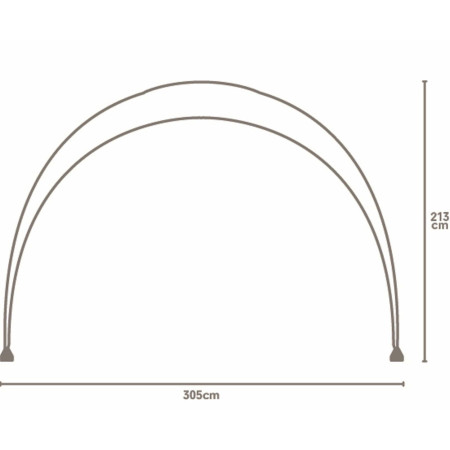 Tendalino Regatta 3M Family Gazebo