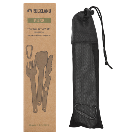 Set di posate Rockland Titanium Pure