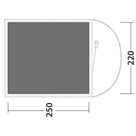 Telo sottotenda Outwell Footprint Sky 2