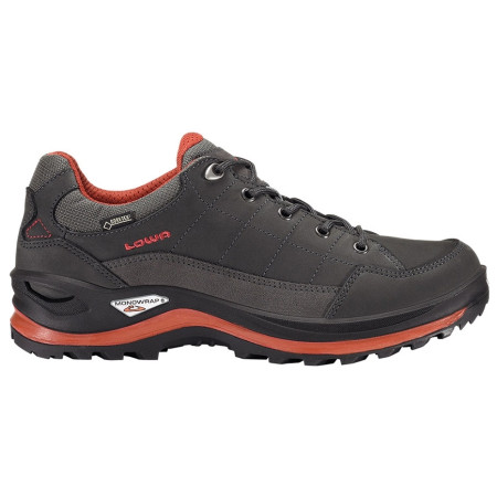 Scarpe da uomo Lowa Renegade III GTX Lo grigio scuro Grey/Rust