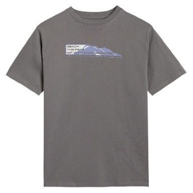 Maglietta da bambino 4F Tshirt M2409 grigio MIDDLE GREY
