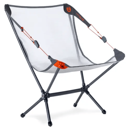 Sedia NEMO Equipment Moonlite Elite Reclining Camp Chair grigio/arancio Goodnight Gray