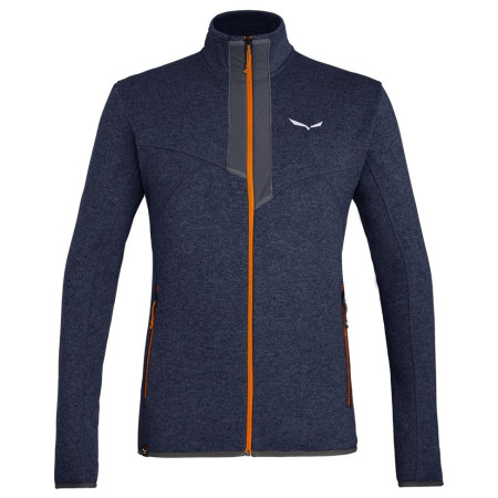 Felpa da uomo Salewa Rocca 2 Polarlite M Fleece nero NavyBlazerMelange