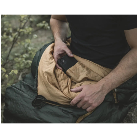 Sacco a pelo Easy Camp Falcon III Mummy -4°C - Left zipper