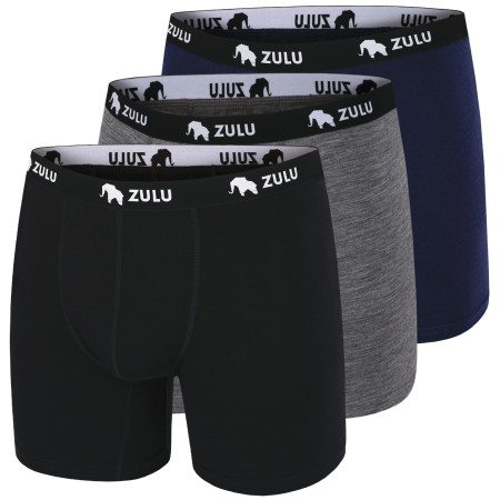 Boxer da uomo Zulu Merino 160 6in 3-pack mix1