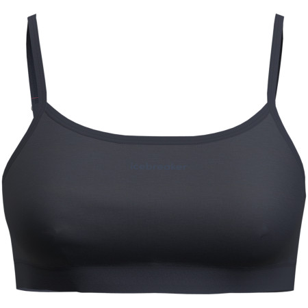 Reggiseno sportivo Icebreaker W Merino Core Bra blu scuro Midnight Navy
