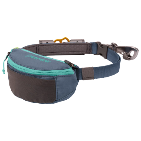 Guinzaglio per cane Ruffwear Hitch Hiker™ Leash nero/blu Slate Blue