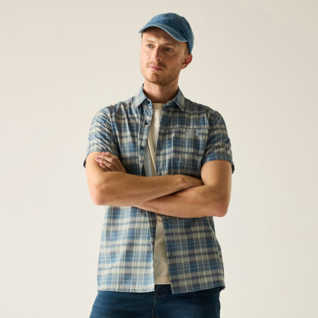 Camicia da uomo Regatta Anti-Insect Travel Light S/S Shirt