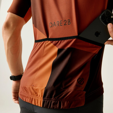 Maglia da ciclismo da uomo Dare 2b Lightning Short Sleeve Printed Jersey