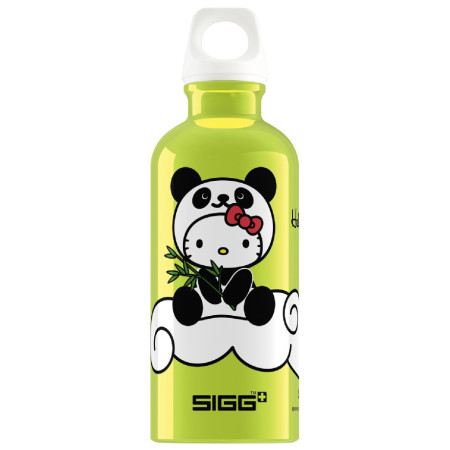 Bottiglia per bambini Sigg Hello Kitty Panda 0,4l verde