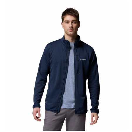Felpa da uomo Columbia Essential Hike™ Grid Fleece Full Zip