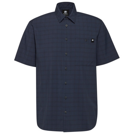 Camicia da uomo Mammut Lenni Shirt blu scuro marine-black