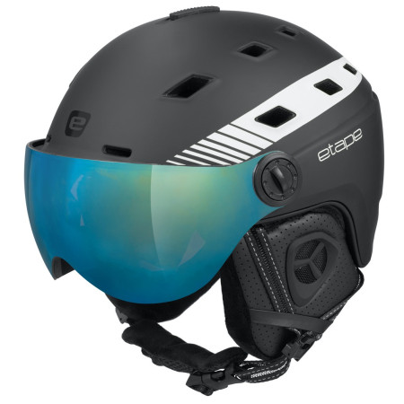 Casco da sci Etape Davos Pro nero/bianco černá/bílá mat
