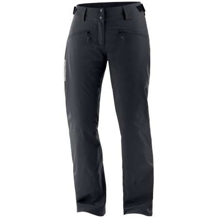 Pantaloni da sci da donna Salomon Edge Pant W nero DEEP BLACK