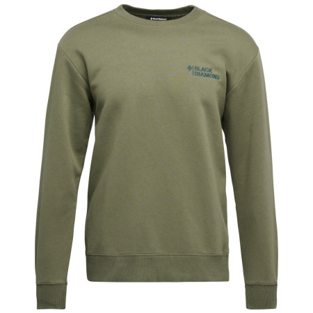 Felpa da uomo Black Diamond M Mini Stacked Crewneck