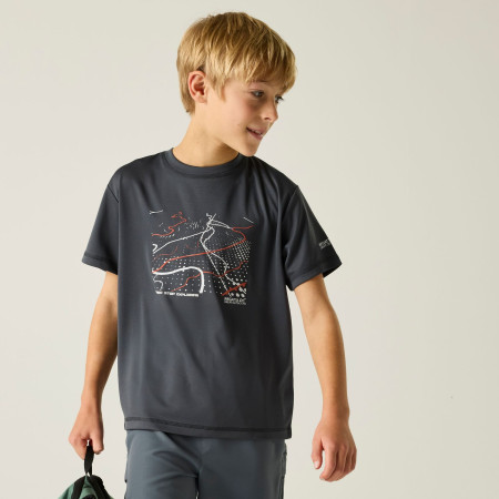 Maglietta da bambino Regatta Alvarado Seal Grey