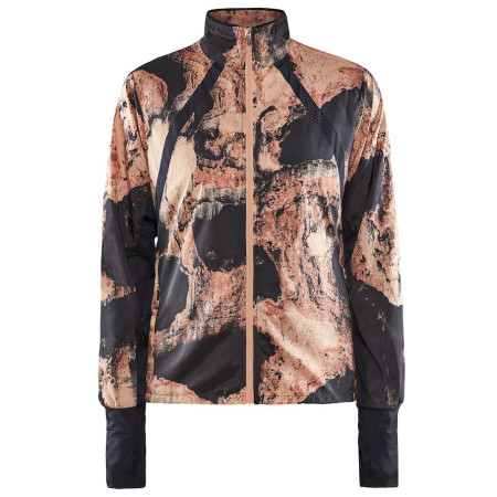 Giacca da donna Craft Adv Essence Wind nero/arancio Glow-Multi