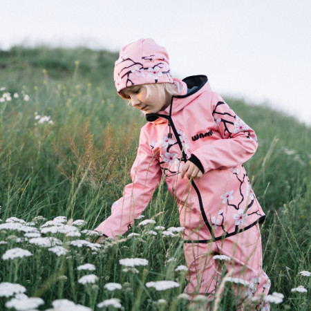 Giacca softshell per bambini WAMU Pink